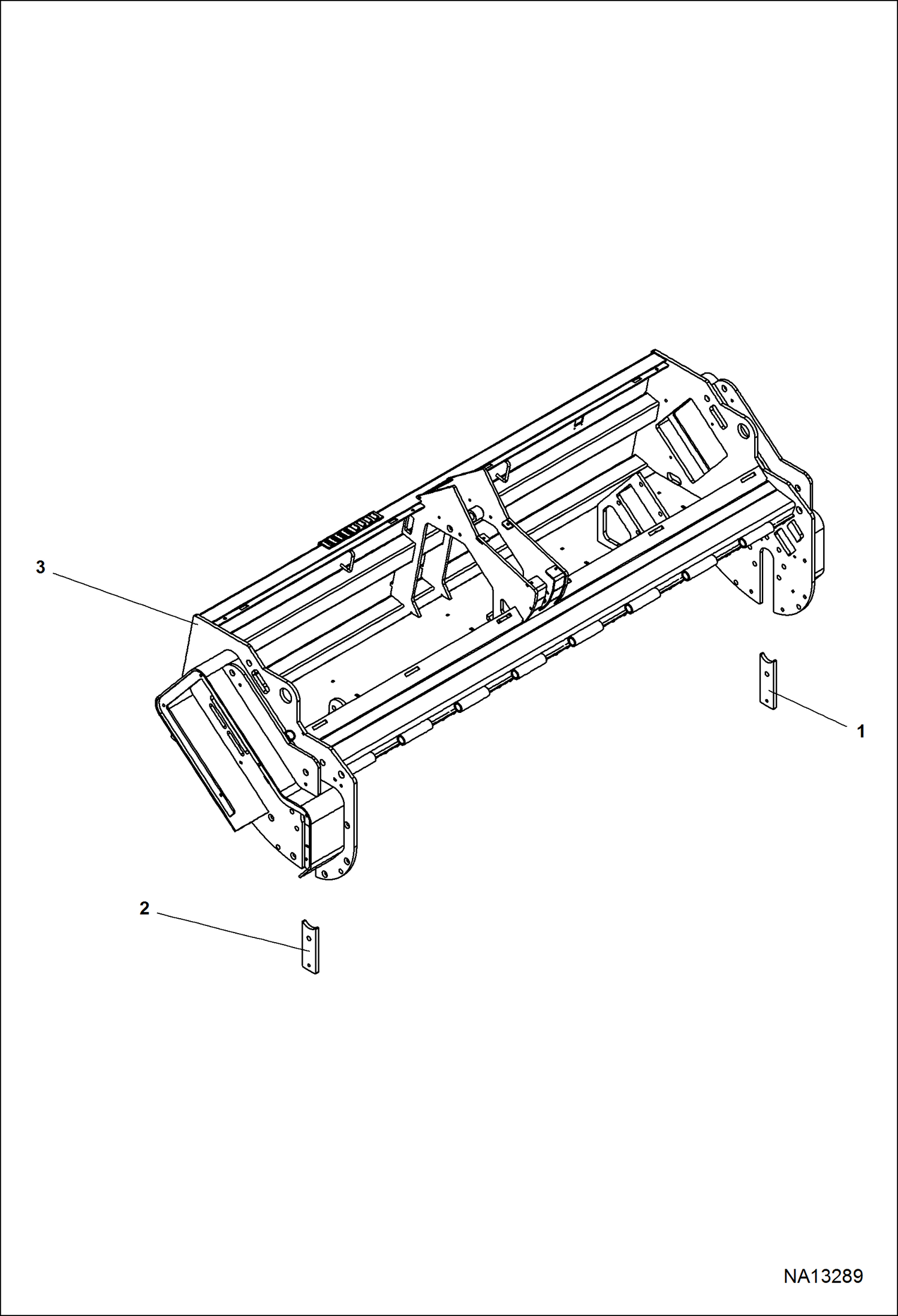 РАМА FRC200HT (СЕРИЙНЫЙ НОМЕР B48J00101 И ВЫШЕ)
