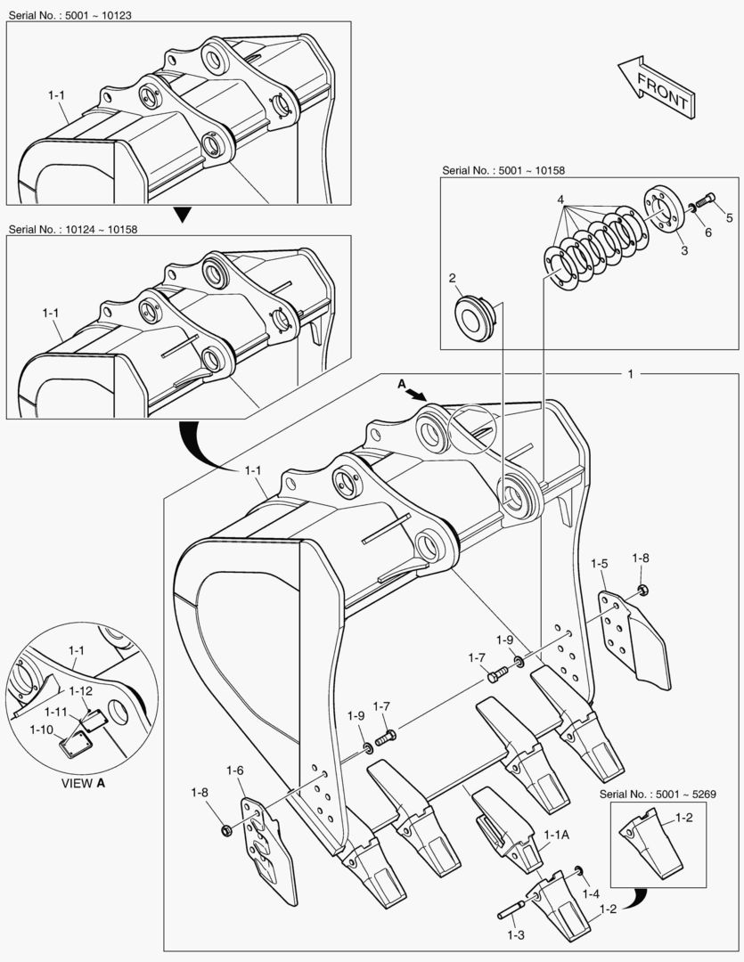 Спецтехника 6510 BUCKET - 2.16гЋҐ [5001~10167] - главное фото