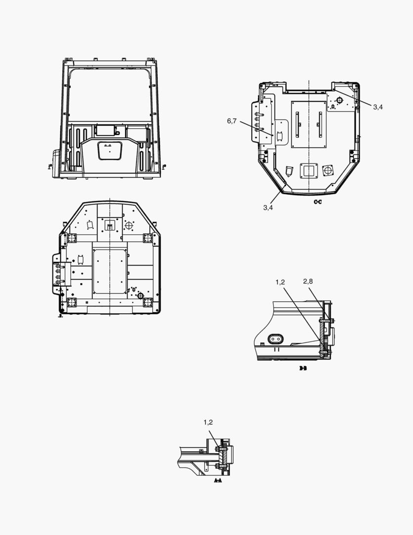Спецтехника 1690 CABIN SUB [10470~]