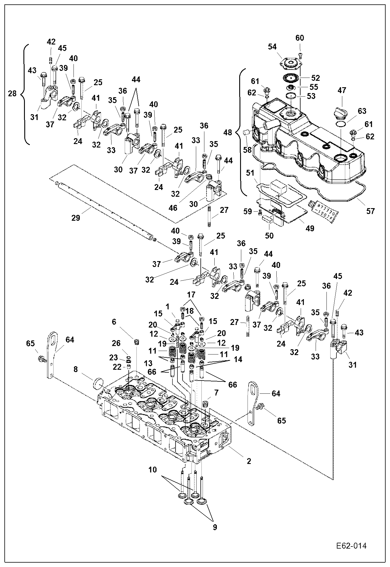 ГОЛОВКА ЦИЛИНДРА И КРЫШКА