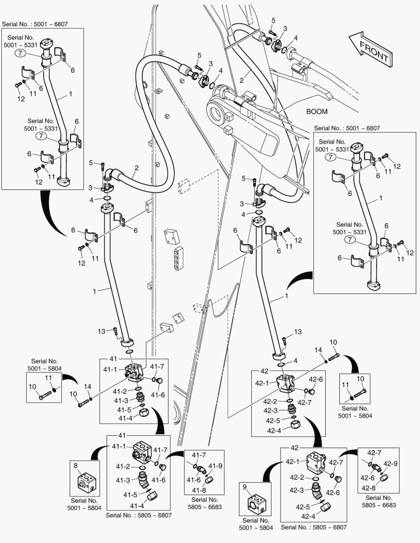 Спецтехника 6800 ARM PIPING - ARM 3.0m (ONE & TWO WAY) - главное фото