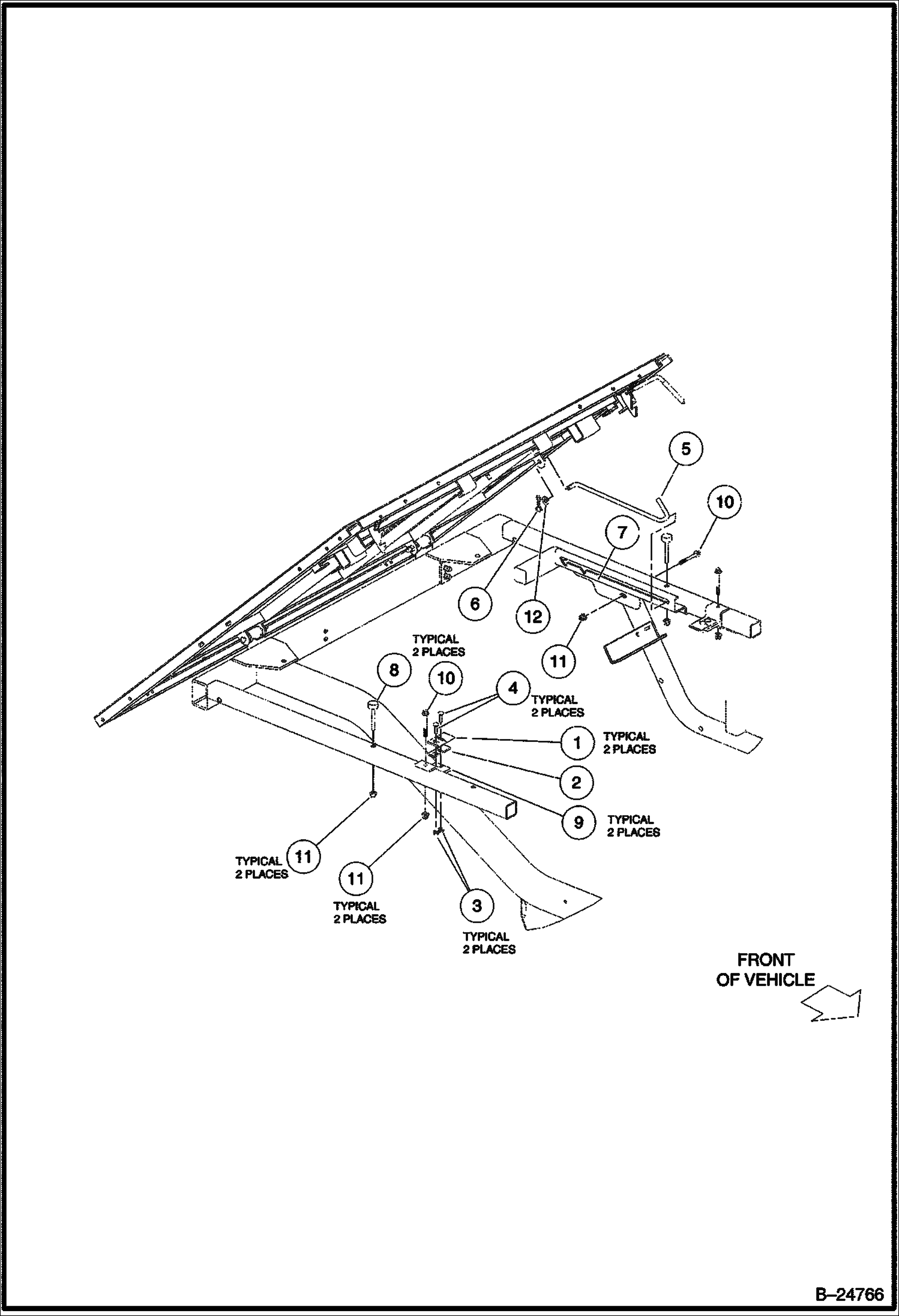 Схема ЯЗЫЧОК ЗАЩЕЛКИ И СТЕРЖЕНЬ ТЯГИ
