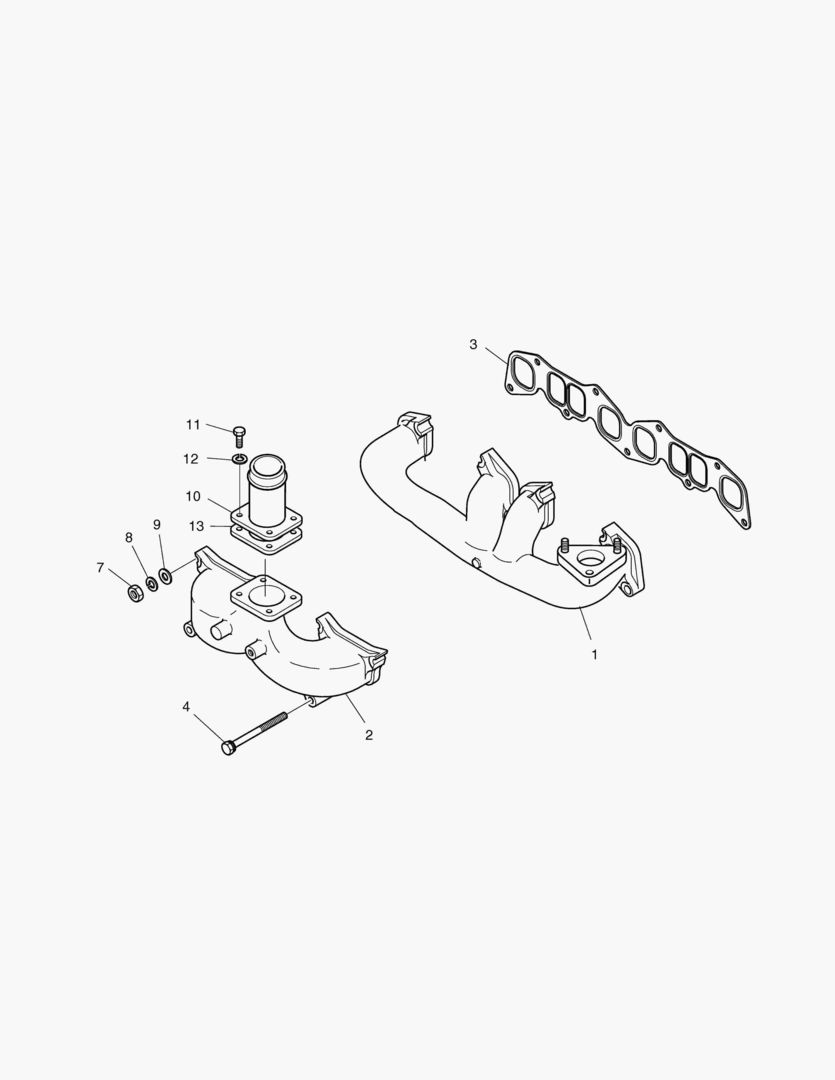024 INLET,EXHAUST MANIFOLD