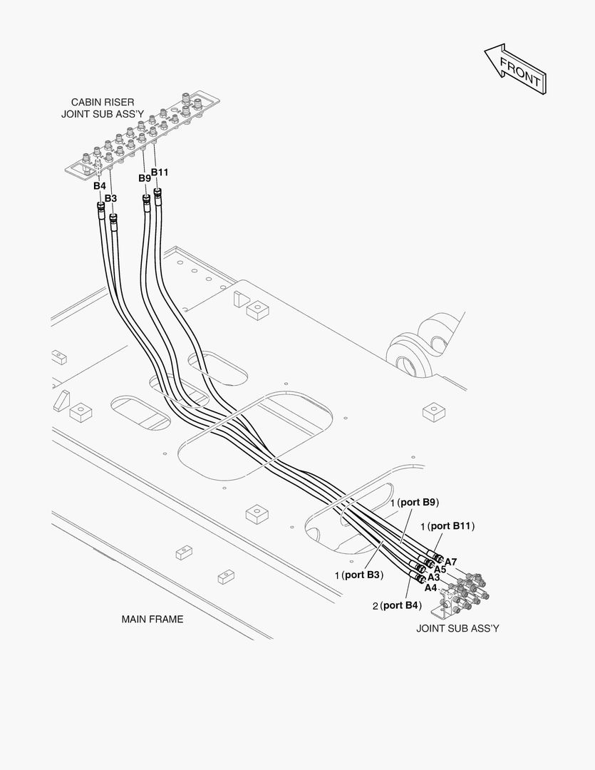ТРУБОПРОВОД СЕРВОУПРАВЛЕНИЯ(9)