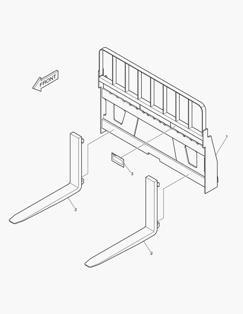 6310 PALLET FORK