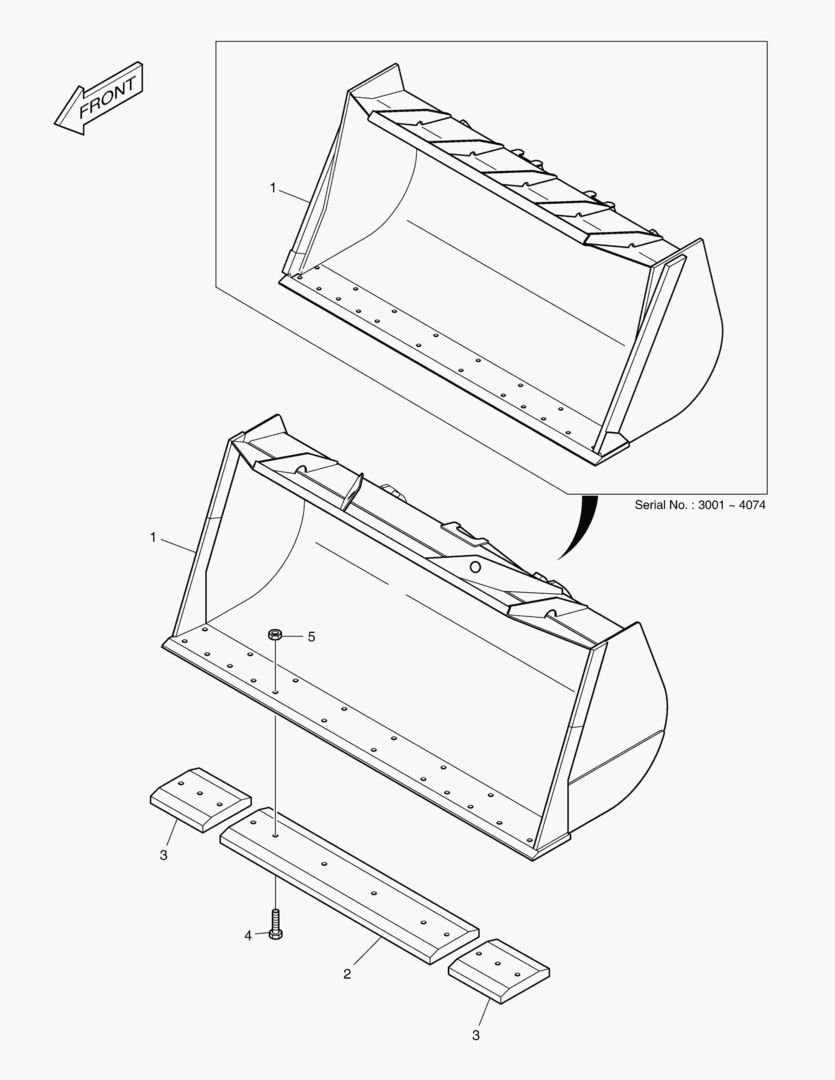 5120 BUCKET - 2.7гЋҐ - CUTTING EDGE