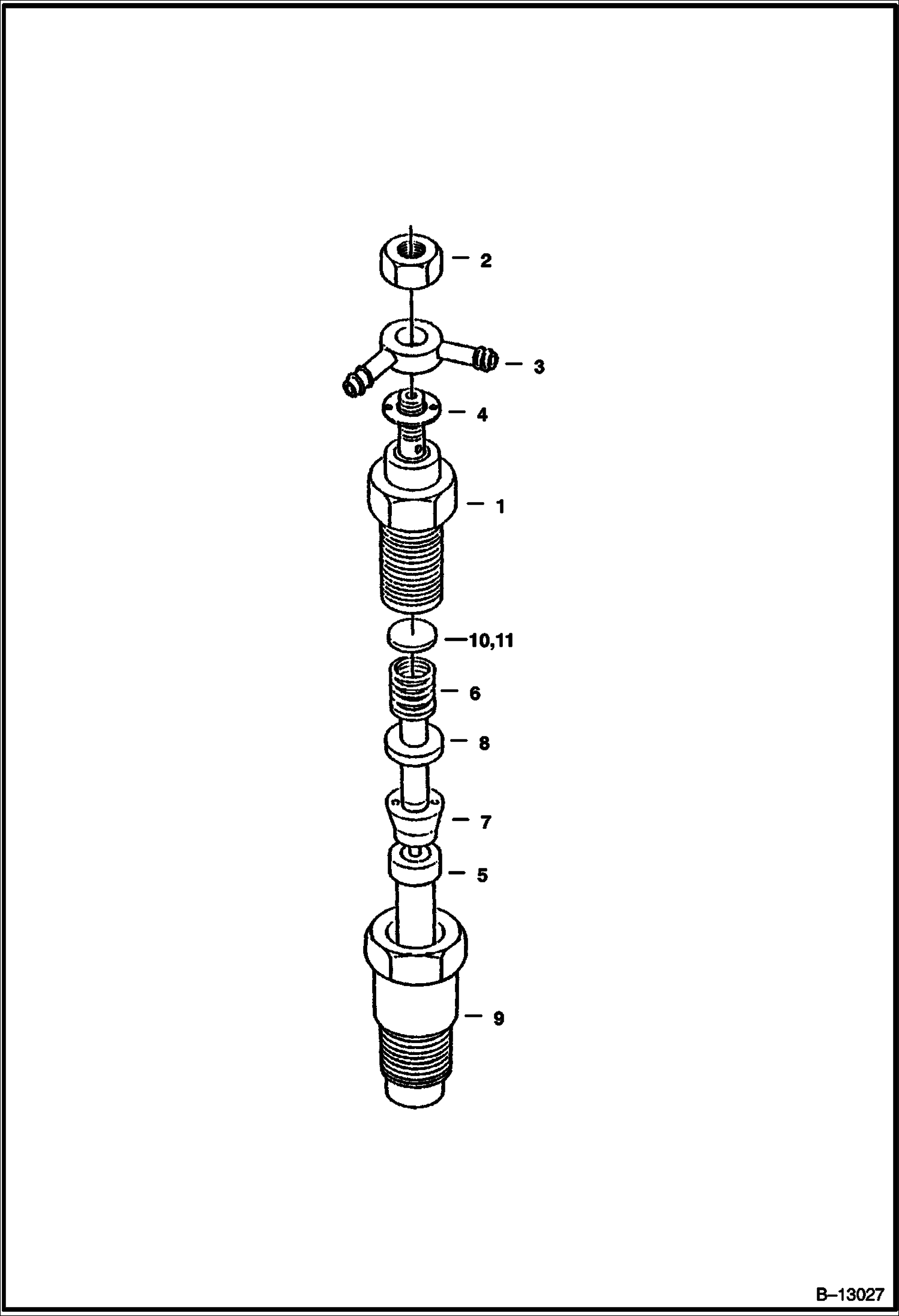 Схема ДЕРЖАТЕЛЬ ФОРСУНКИ