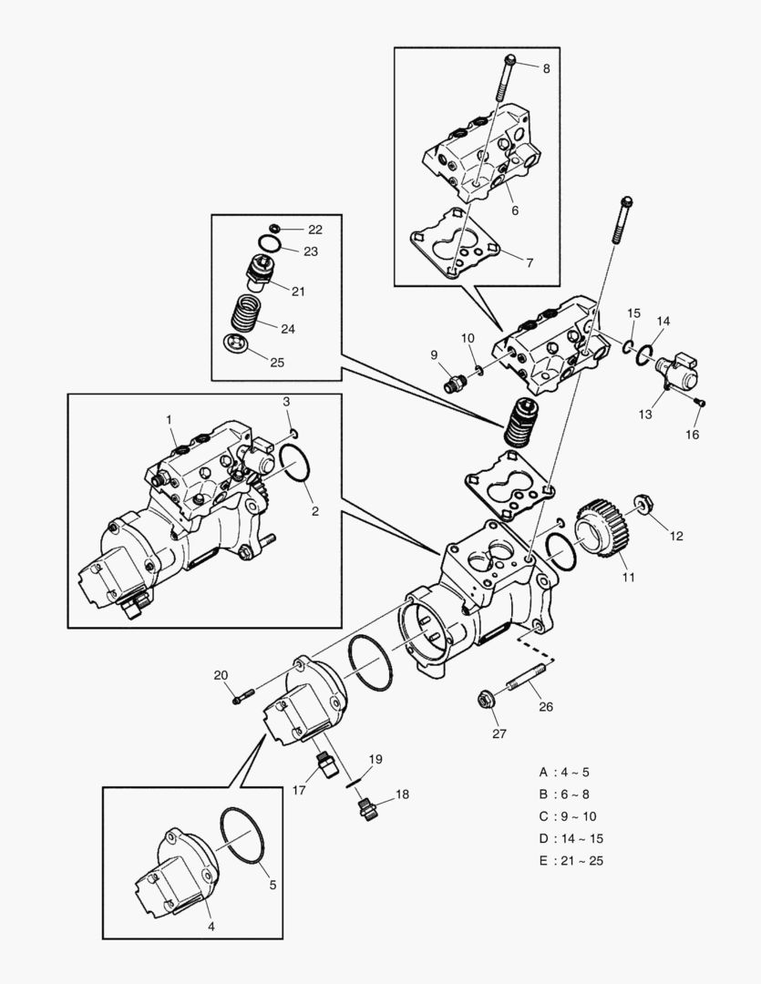044 FEED PUMP,HIGH PRESSURE PUMP