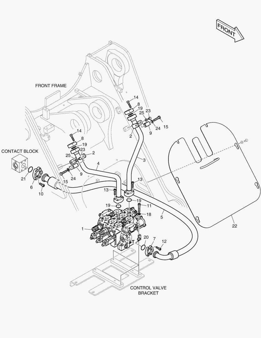 РЕКУЛИРУЮЩИЙ КЛАПАН ТРУБОПРОВОДА - 3-Й КАТУШКИ