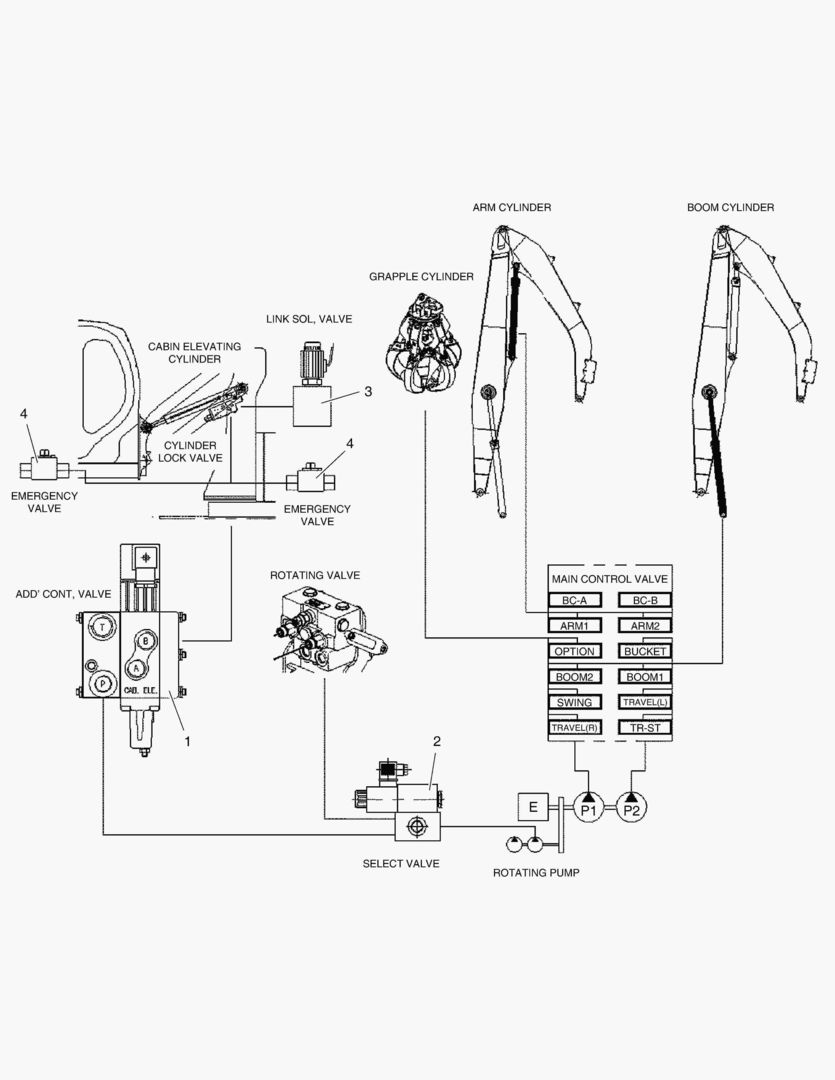 1130 HYDRAULIC PARTS