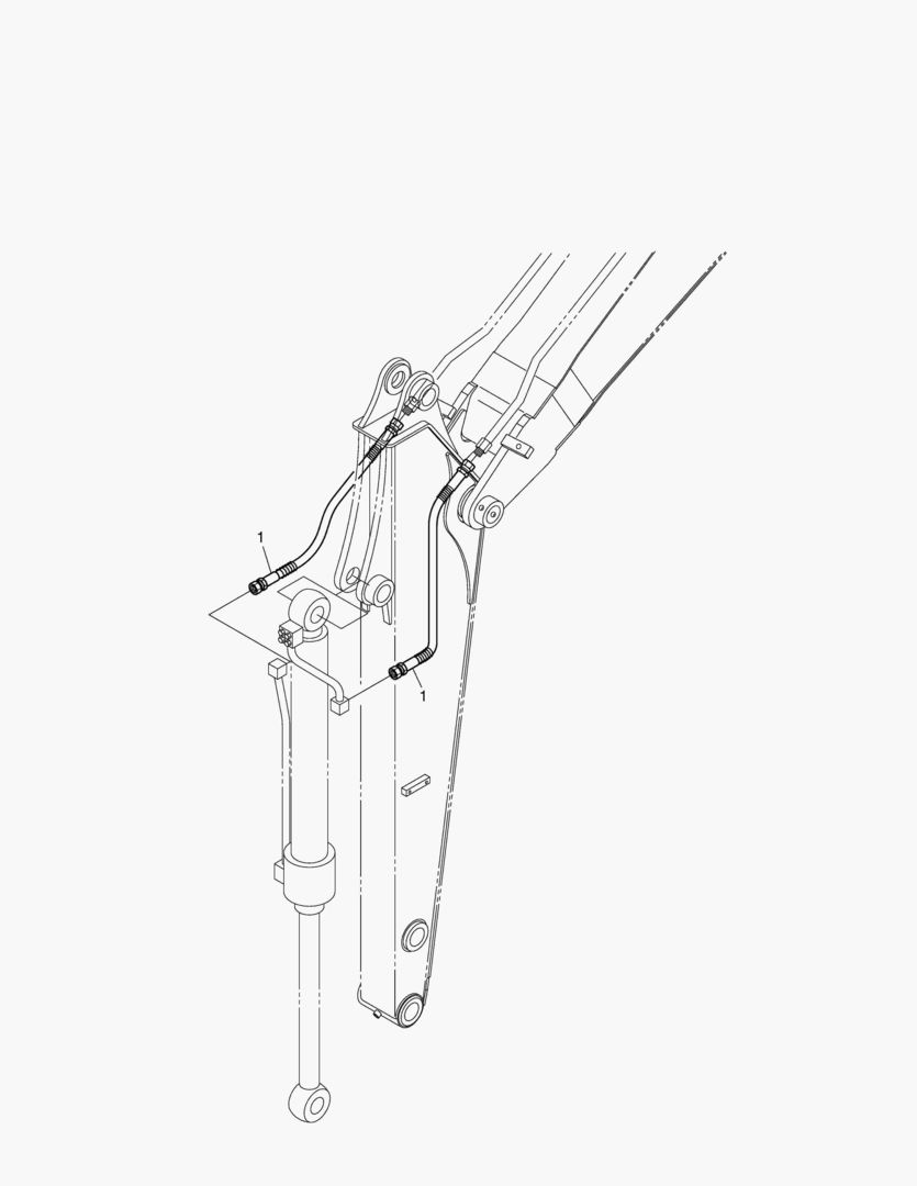 ГИДРОСИСТЕМА РУКОЯТИ-2.2 м РУКОЯТЬ