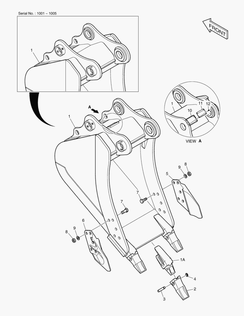 6930 BUCKET ASS`Y - 0.51mВі