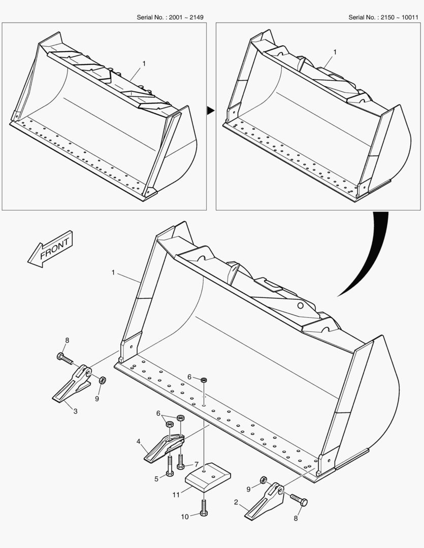 2160 BUCKET-4.8гЋҐ (TOOTH & EDGE)