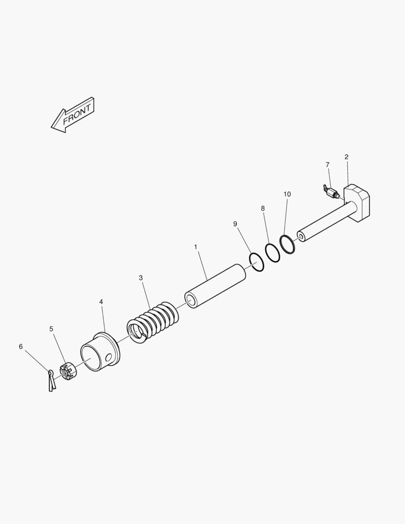 2125 ADJUST CYLINDER(R.H) [5487~]