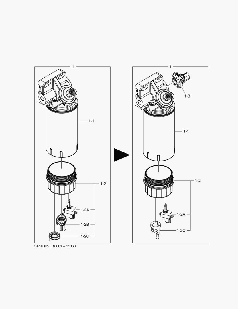 ТОПЛИВНЫЙ ФИЛЬТР - С ПОДОГРЕВАТЕЛЬНОЙ ЧАШЕЙ