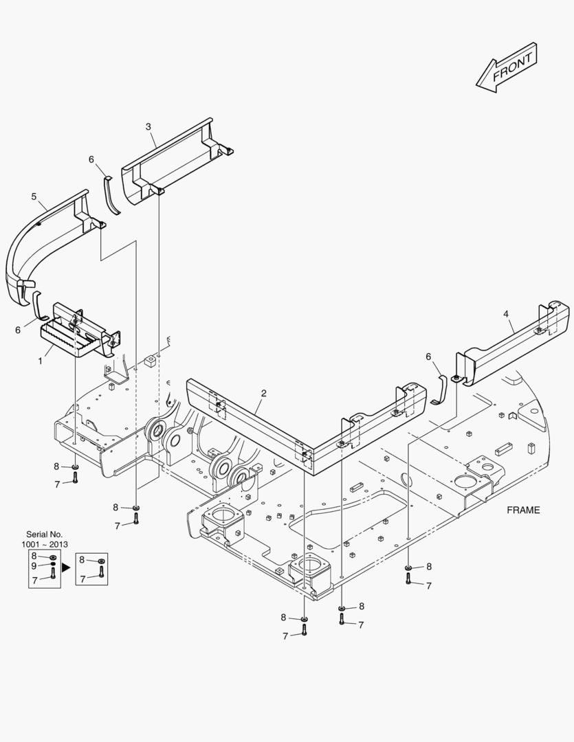 КРЫШКА - РАМА