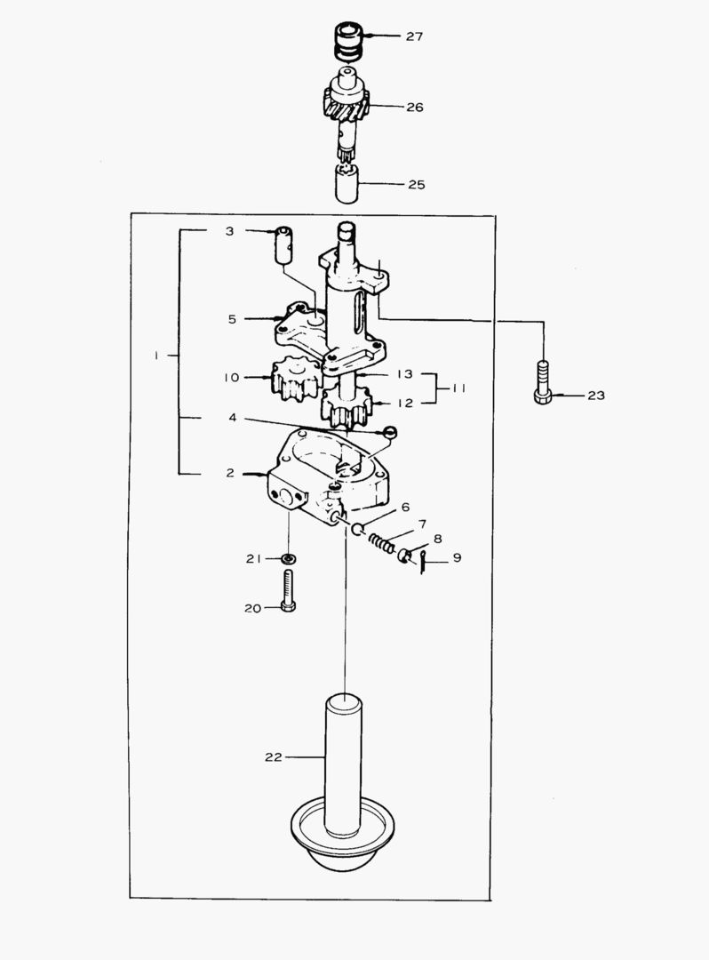 Схема МАСЛЯНЫЙ НАСОС