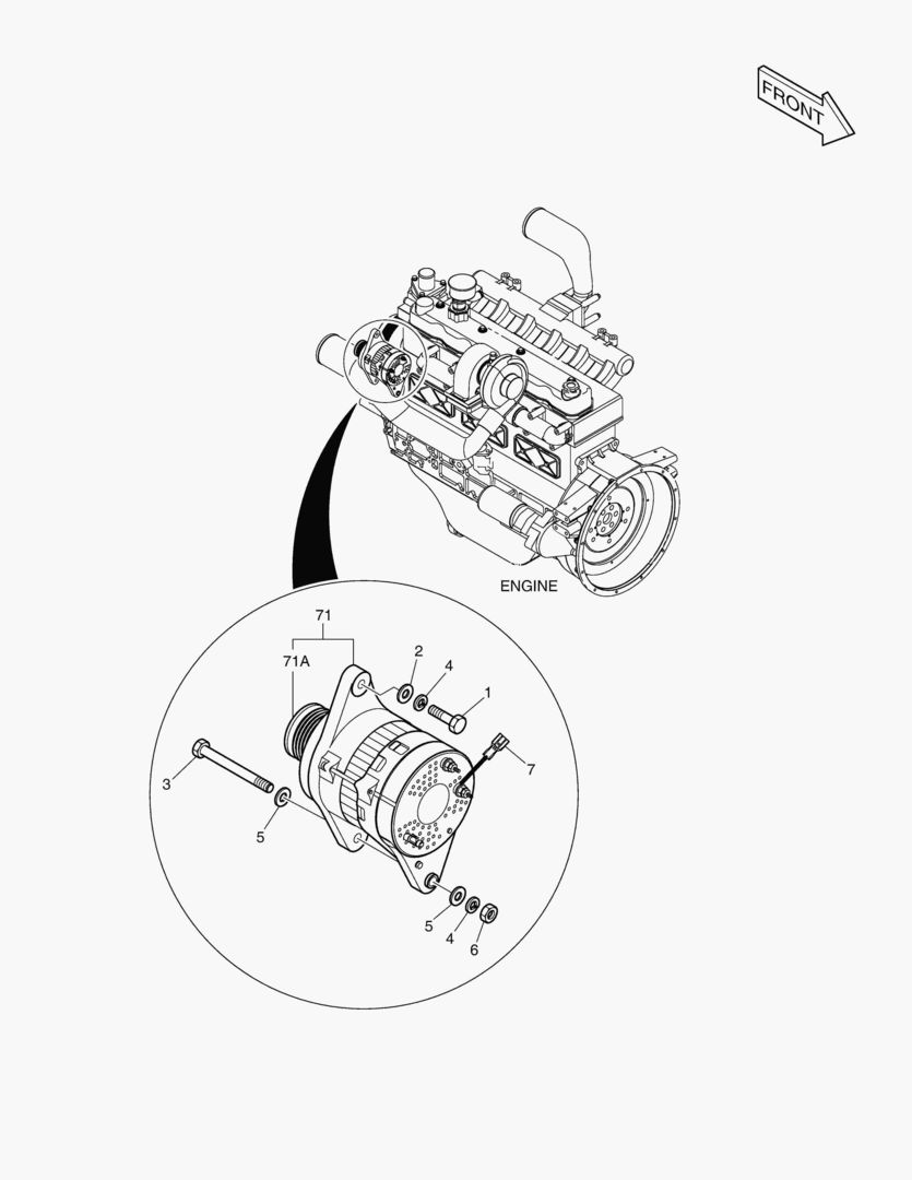 УСТАНОВКА ГЕНЕРАТОРА ПЕРЕМЕННОГО ТОКА