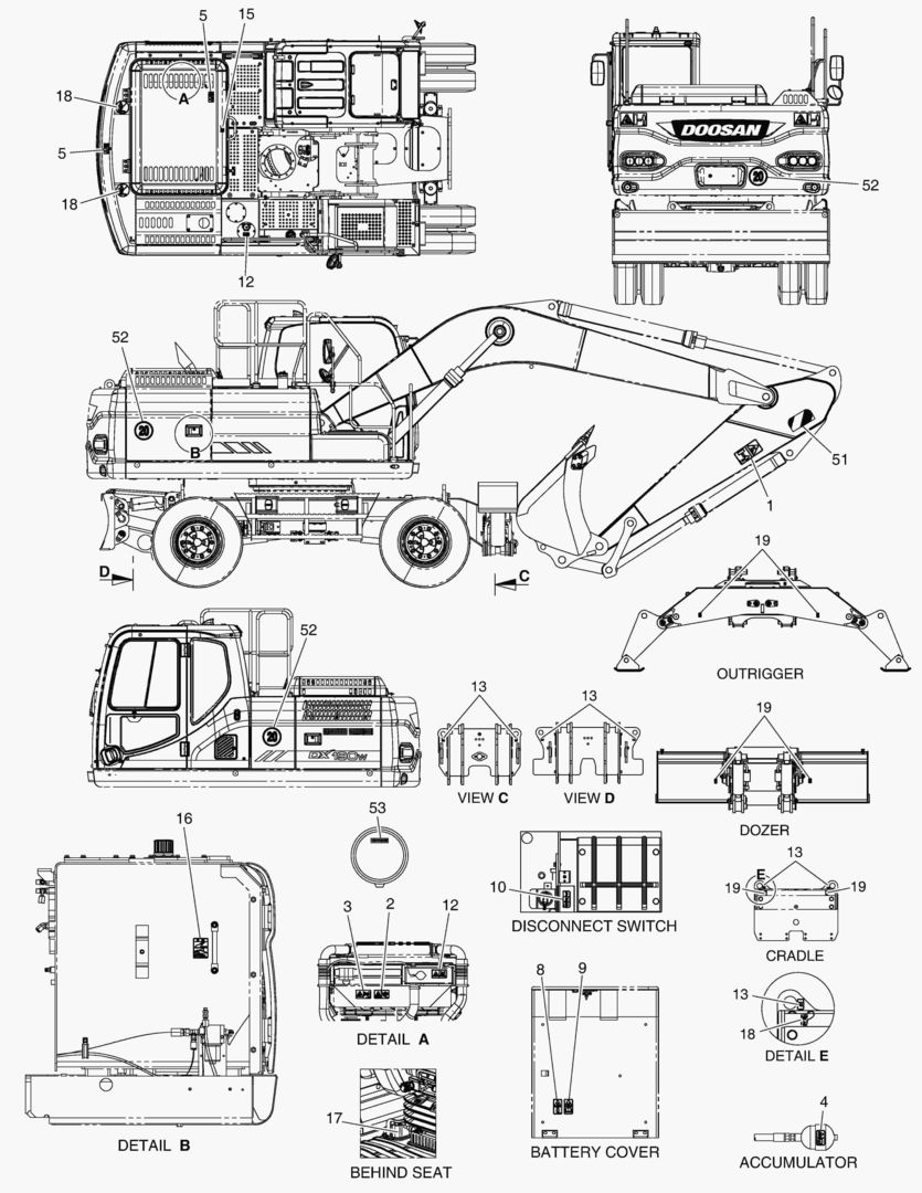 5341 DECAL - GERMAN [1088~]