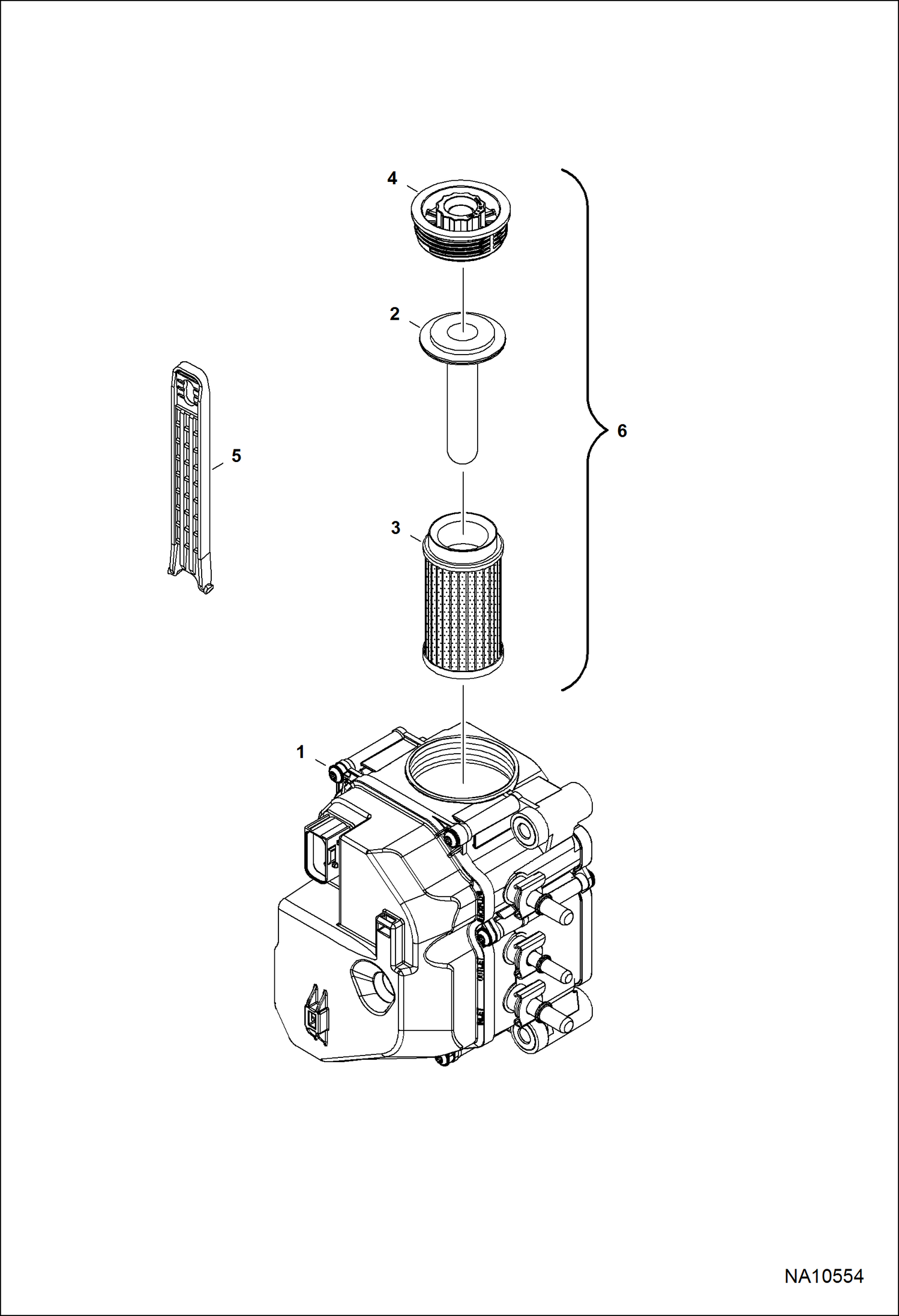 ДВИГАТЕЛЬ И КРЕПЕЖНЫЕ ДЕТАЛИ (CИСТЕМА SCR) (НАСОС)