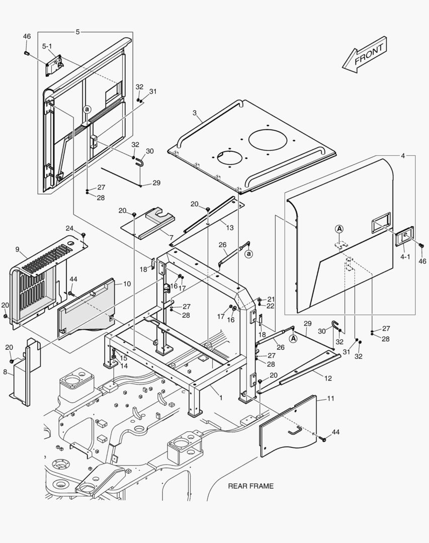 КРЫШКА ДВИГАТЕЛЯ