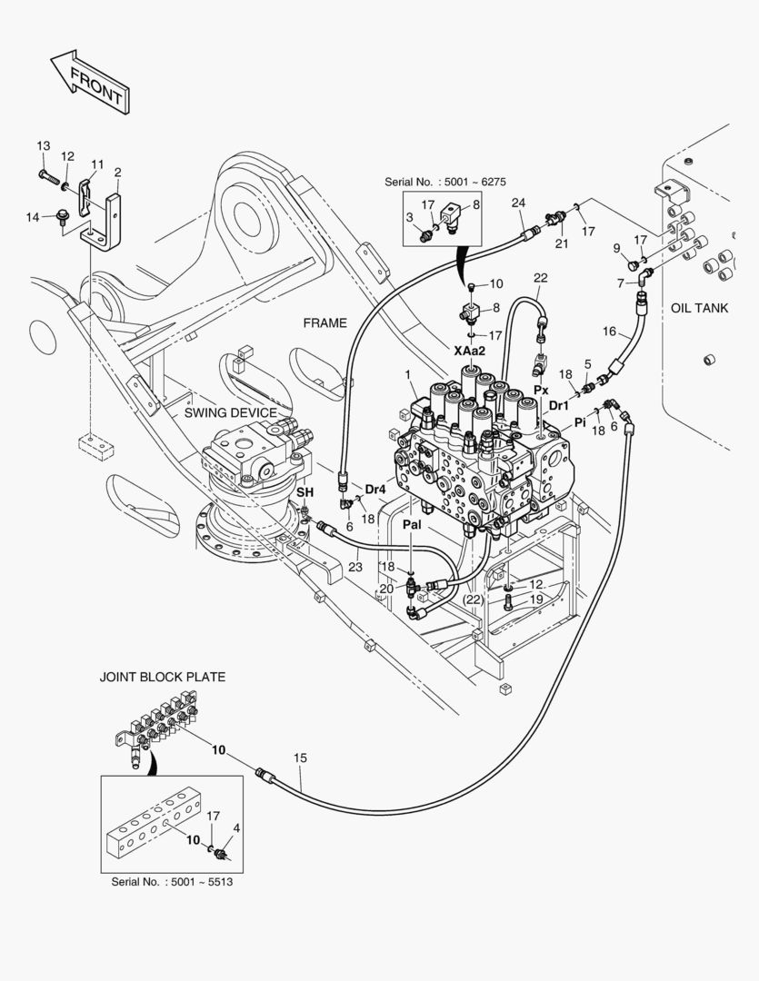 ТРУБОПРОВОД СЕРВОУПРАВЛЕНИЯ(7)