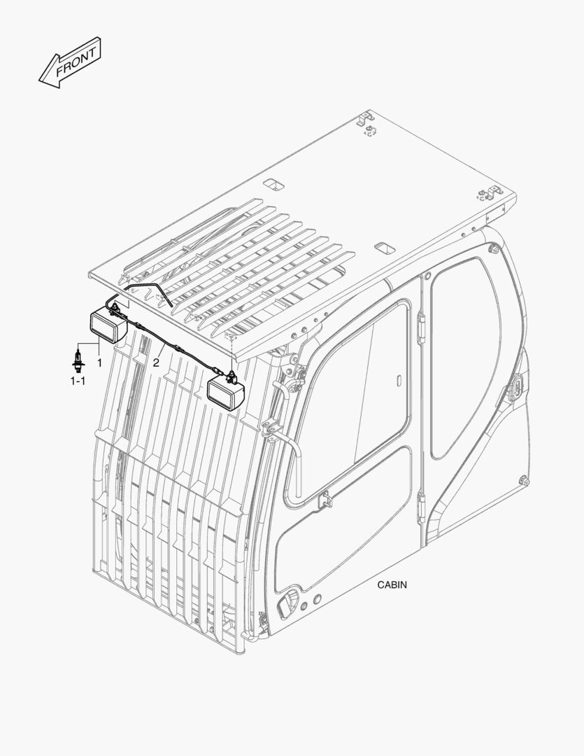 7220 WORKING LAMP - 2 LAMP(FOGS & HALOGEN)