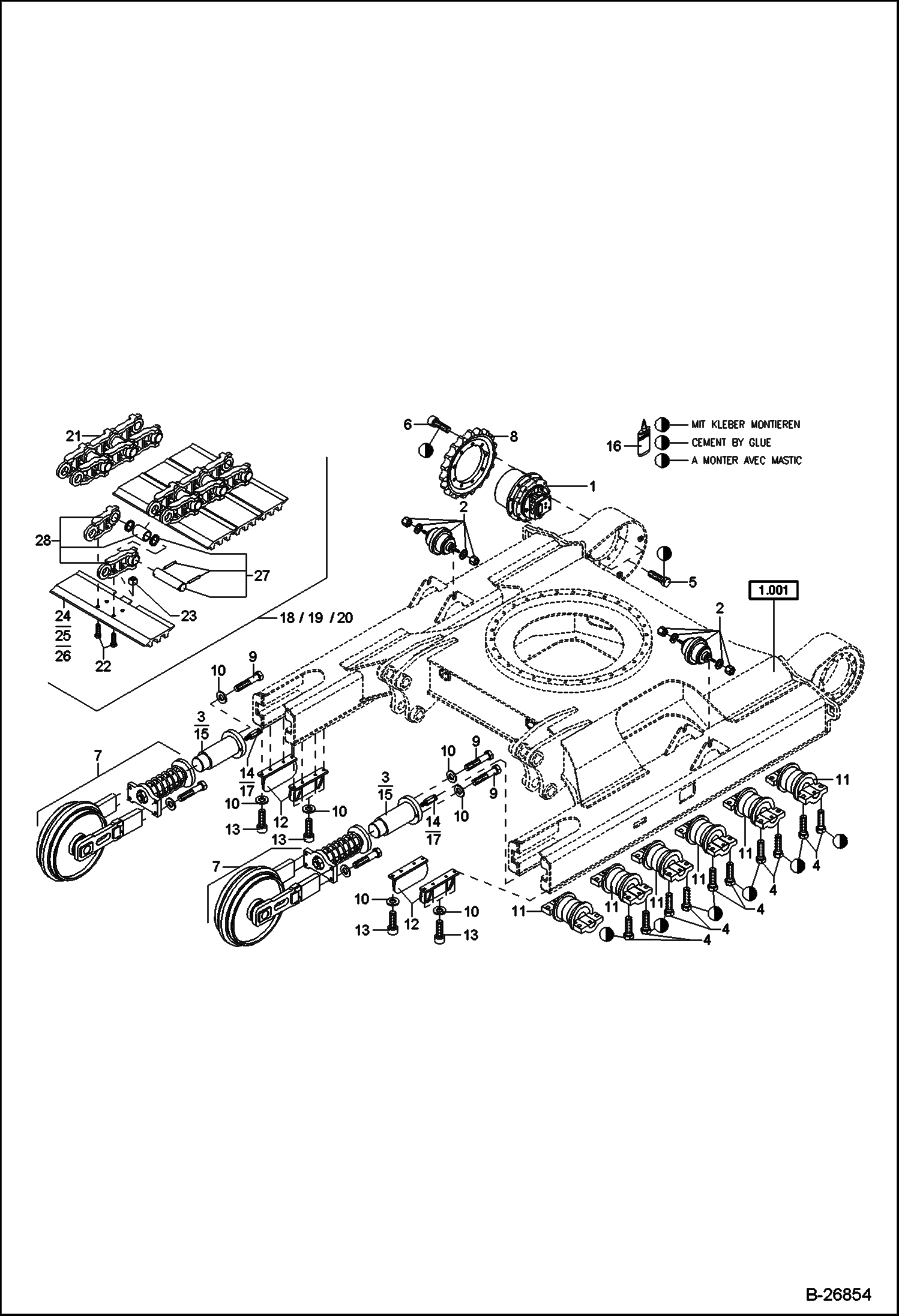 СТАЛЬНАЯ ГУСЕНИЦА 5289 11555 И НИЖЕ