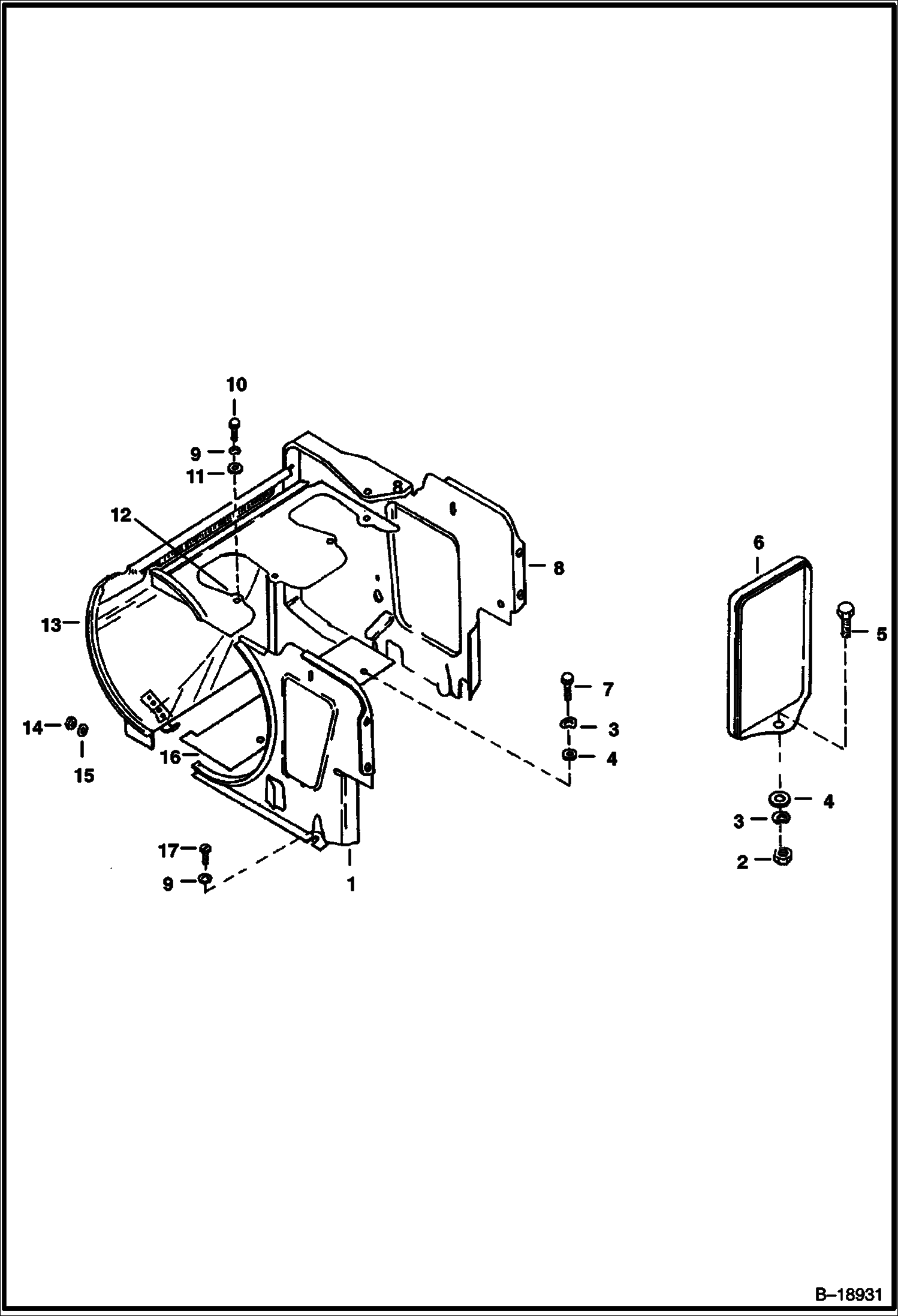 ВОЗДУШНЫЙ КОЖУХ (DEUTZ 511)