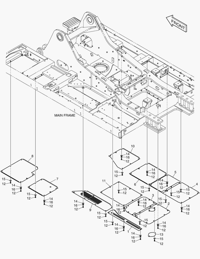 ОБТЕКАЕМАЯ ПОДКУЗОВНАЯ ПАНЕЛЬ