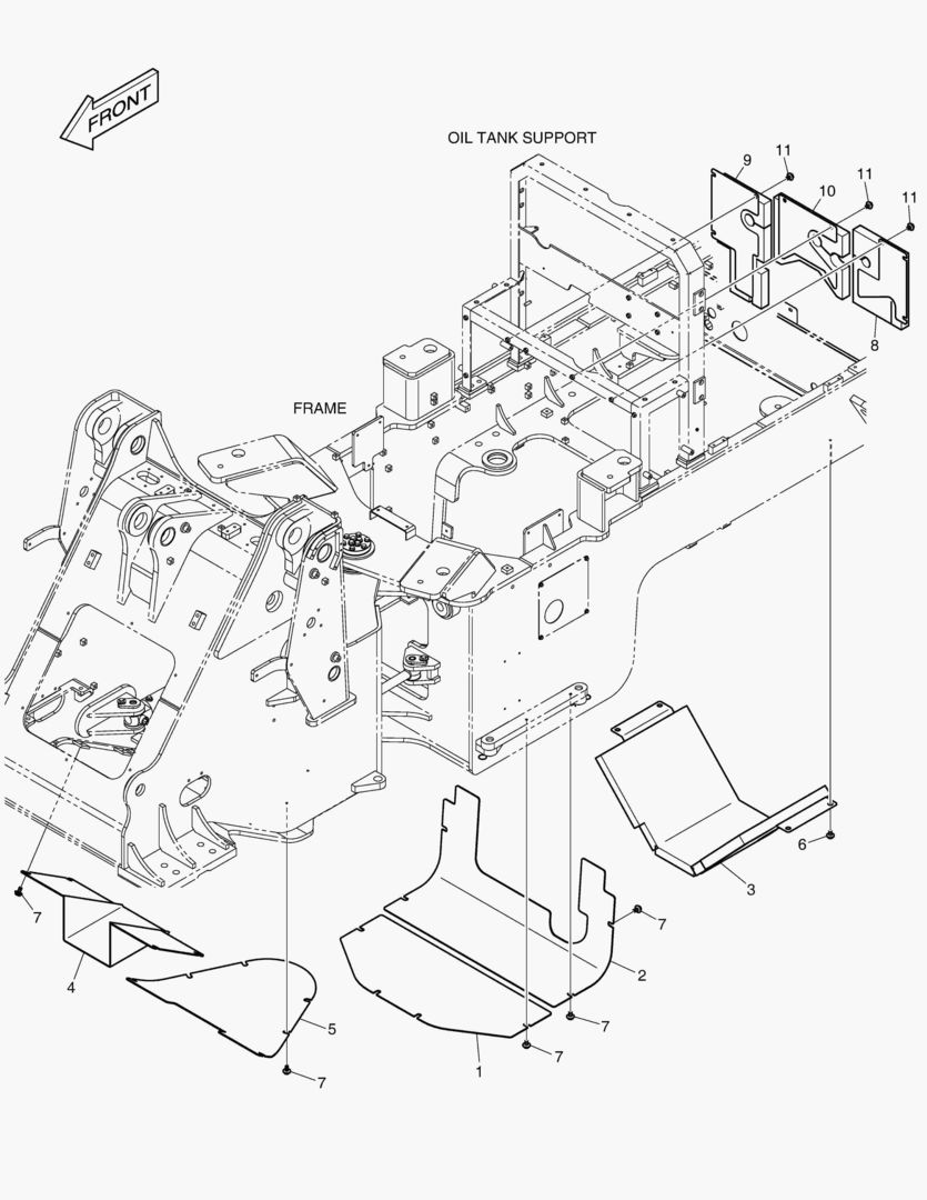 ОБТЕКАЕМАЯ ПОДКУЗОВНАЯ ПАНЕЛЬ