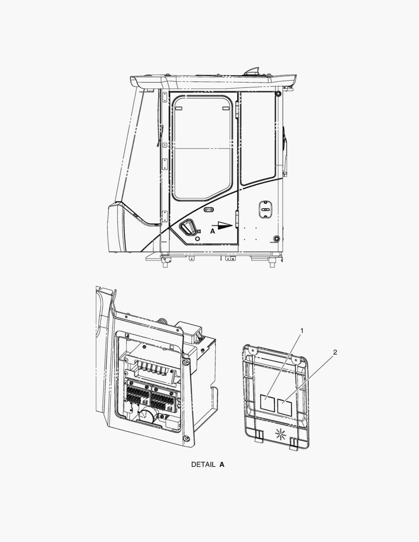ПРЕДУПРЕЖДАЮЩАЯ ТАБЛИЧКА - БЛОК ПЛАВКИХ ПРЕДОХРАНИТЕЛЕЙ