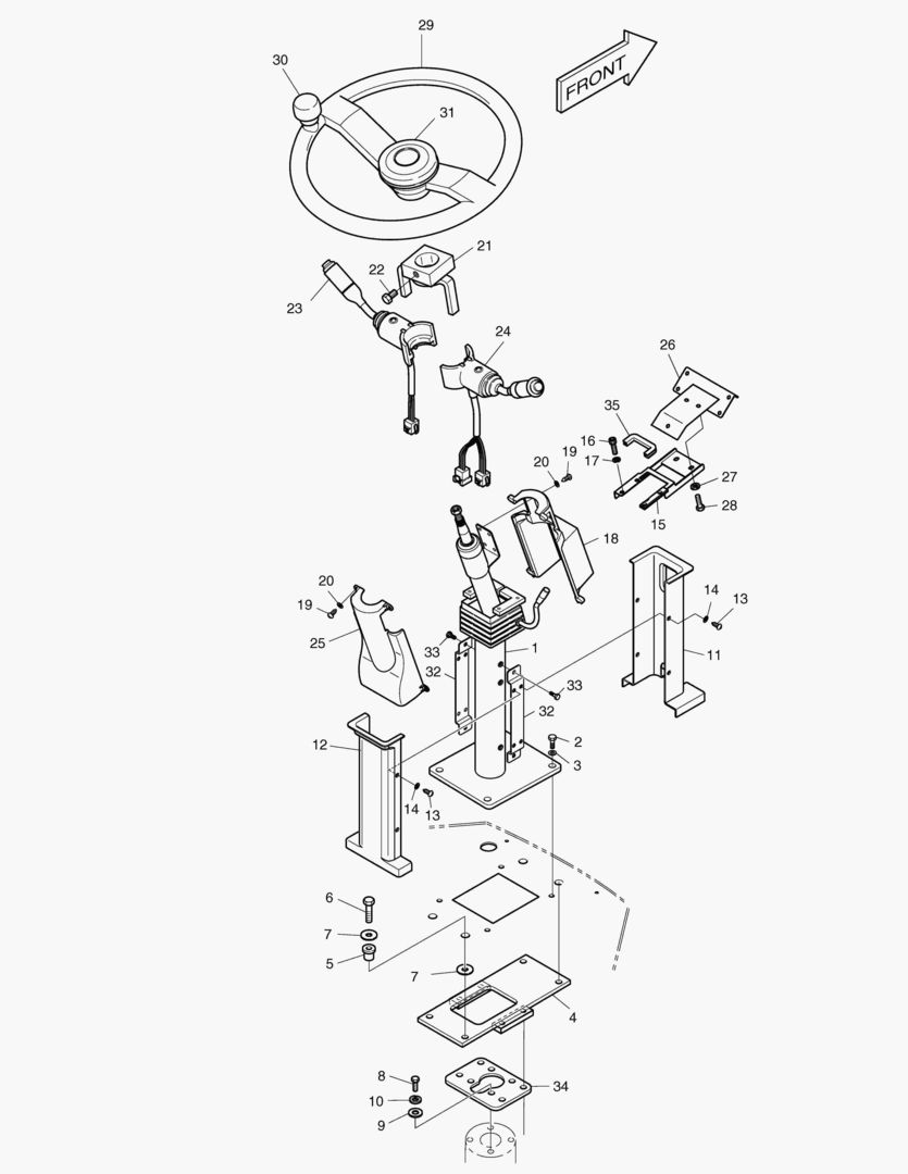 РУЛЕВОЕ УПРАВЛЕНИЕ В СБОРЕ