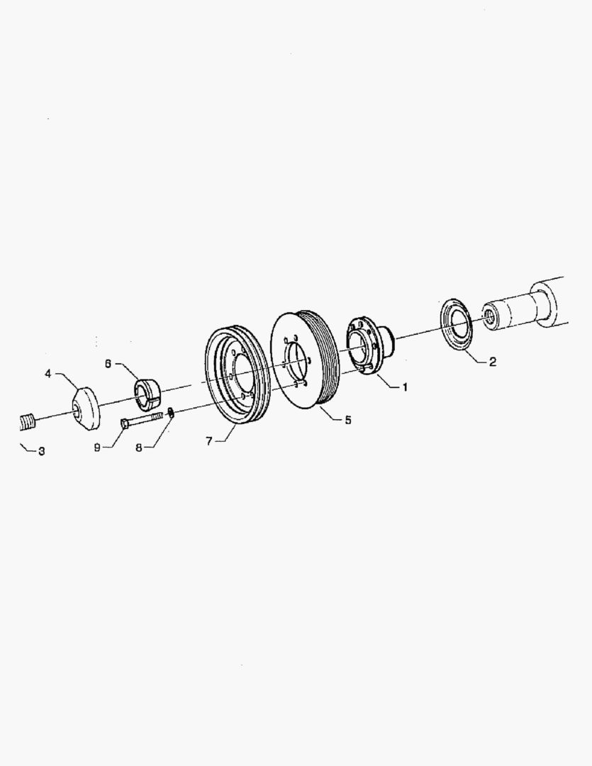 G010-22 CRANKSHAFT DAMPER