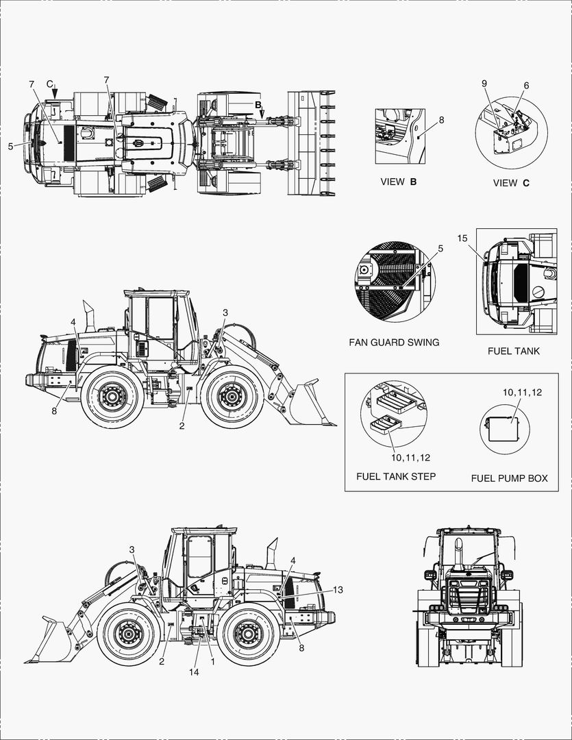 ПРЕДУПРЕЖДАЮЩАЯ ТАБЛИЧКА - ВНЕШНЯЯ ЧАСТЬ(ЕВРОПА)
