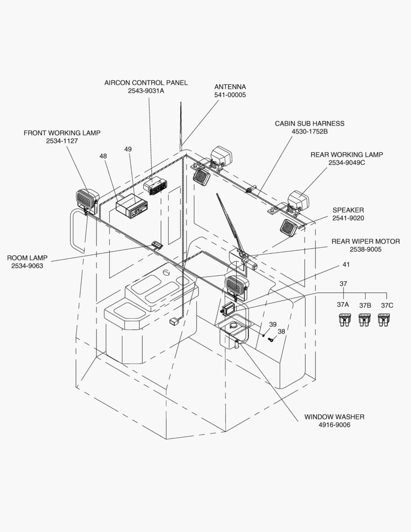 ЭЛЕКТРИЧЕСКИЕ ЗАПЧАСТИ(3) - КАБИНА
