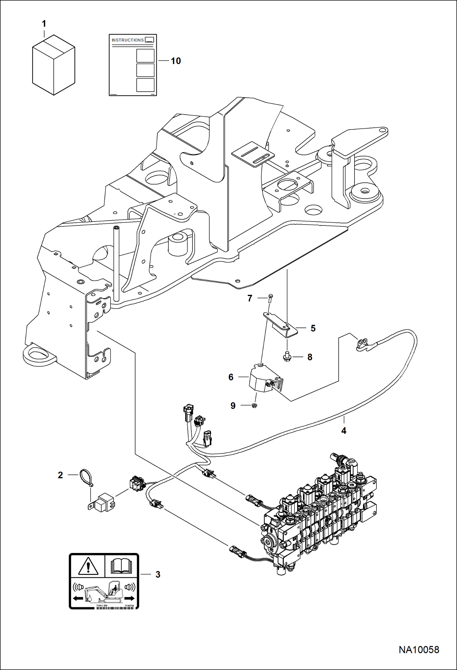 Схема КОМПЛЕКТ СИГНАЛИЗАТОРА ДВИЖЕНИЯ