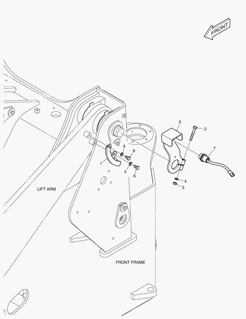 УДАРНАЯ РУКОЯТЬ ПОДЪЕМА В СБОРЕ