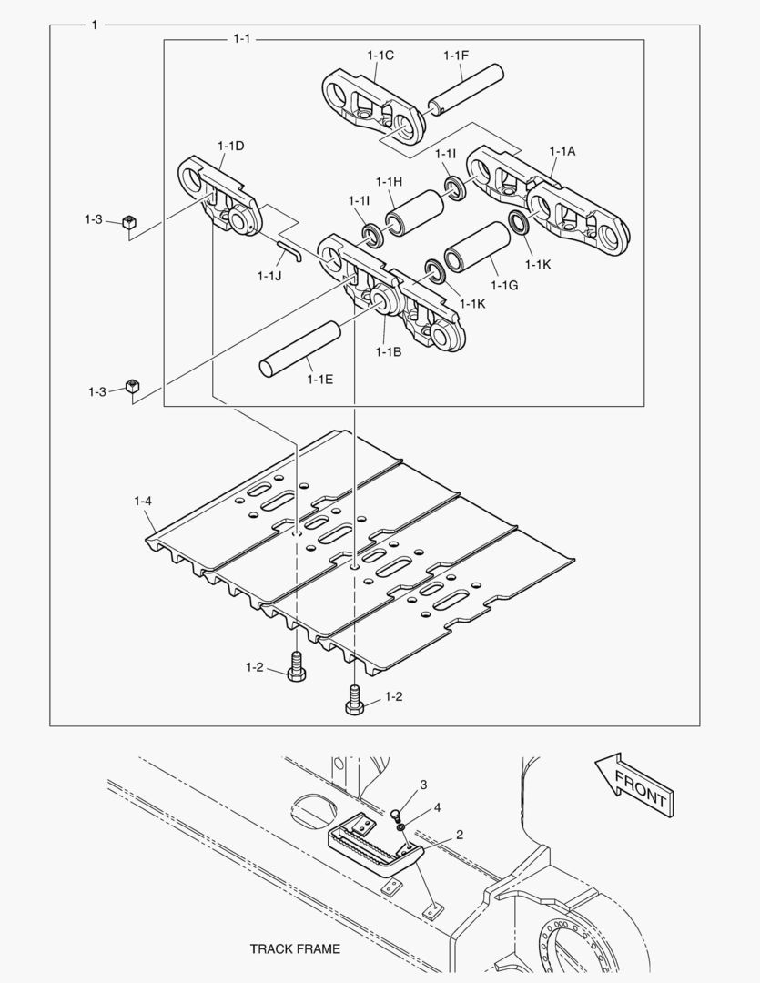 6320 TRACK SHOE ASS`Y - 800G [5001~5182]