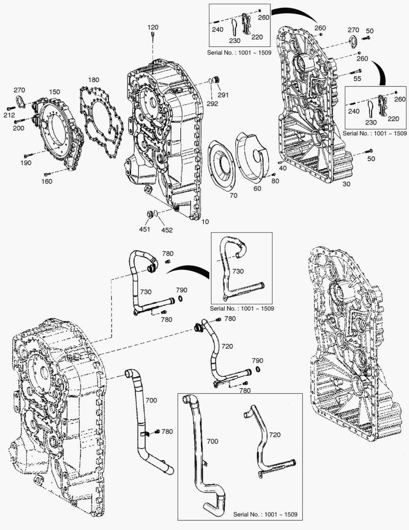 КОРПУС КОРОБКИ ПЕРЕДАЧ-ТРАНСМИССИЯ(3)