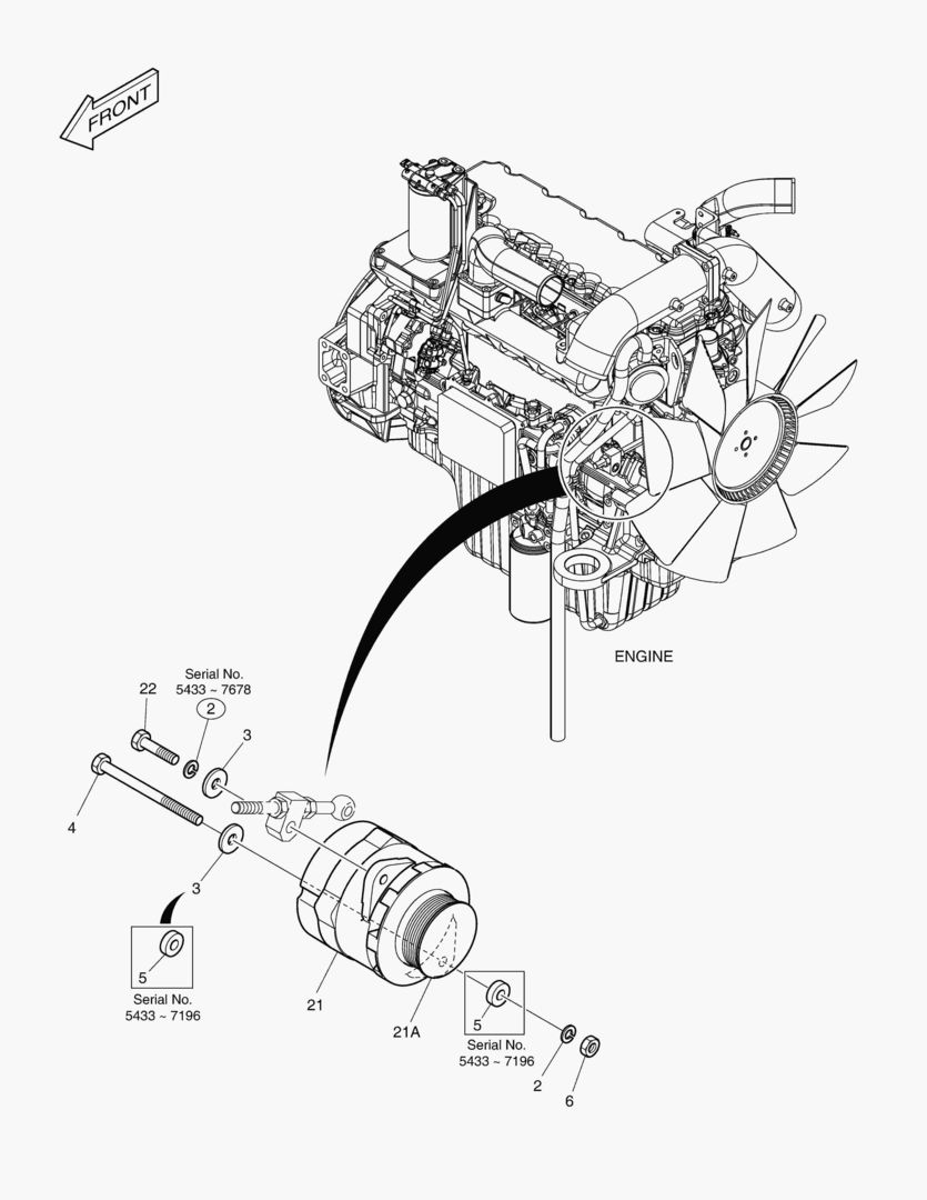 УСТАНОВКА ГЕНЕРАТОРА ПЕРЕМЕННОГО ТОКА