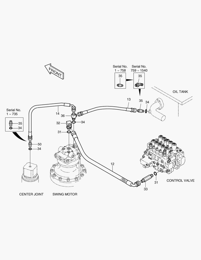 ТУБОПРОВОД МАСЛЯНОГО РАДИАТОРА(3)