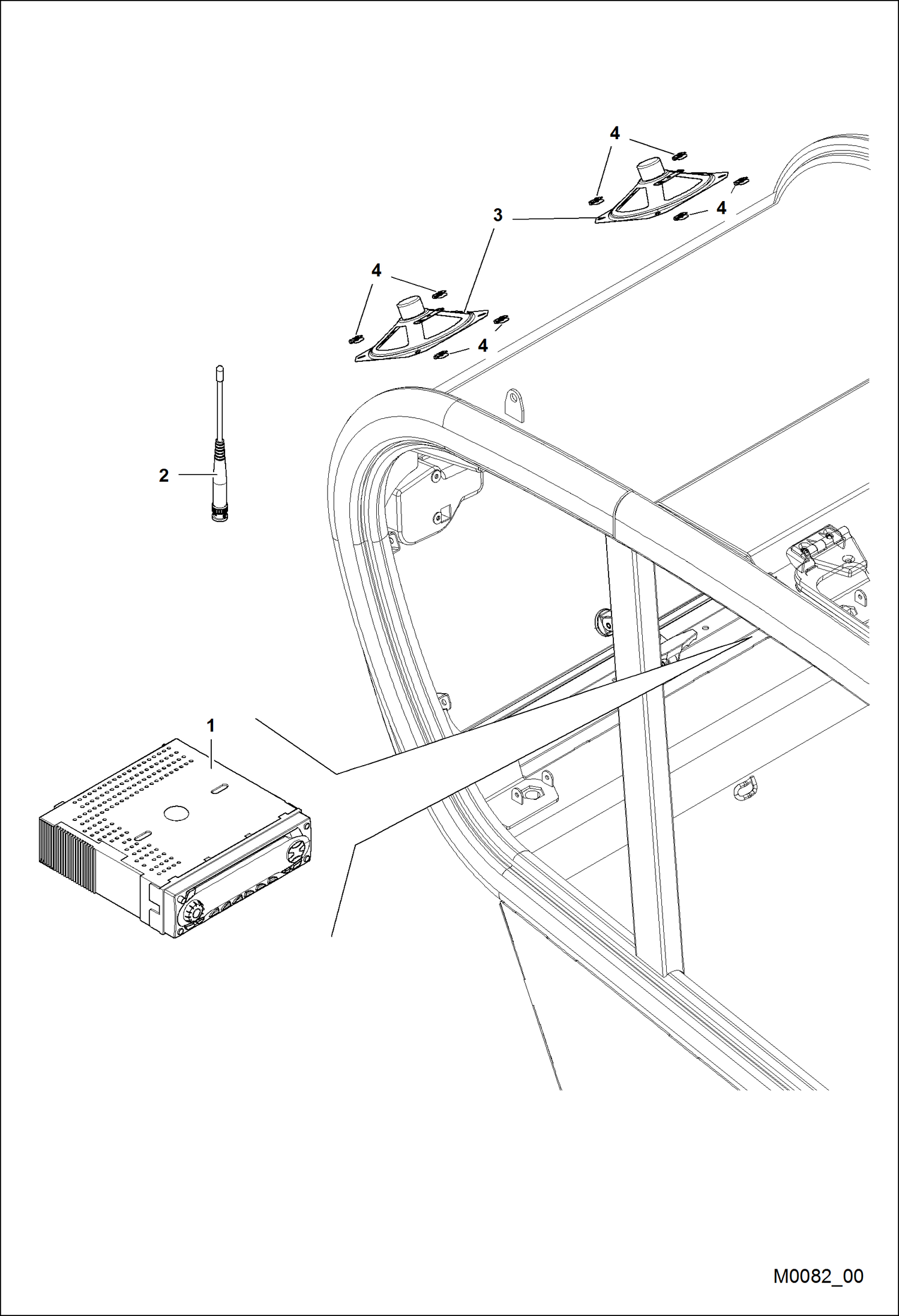 РАДИО С СD ПЛЕЕРОМ (AID2485)