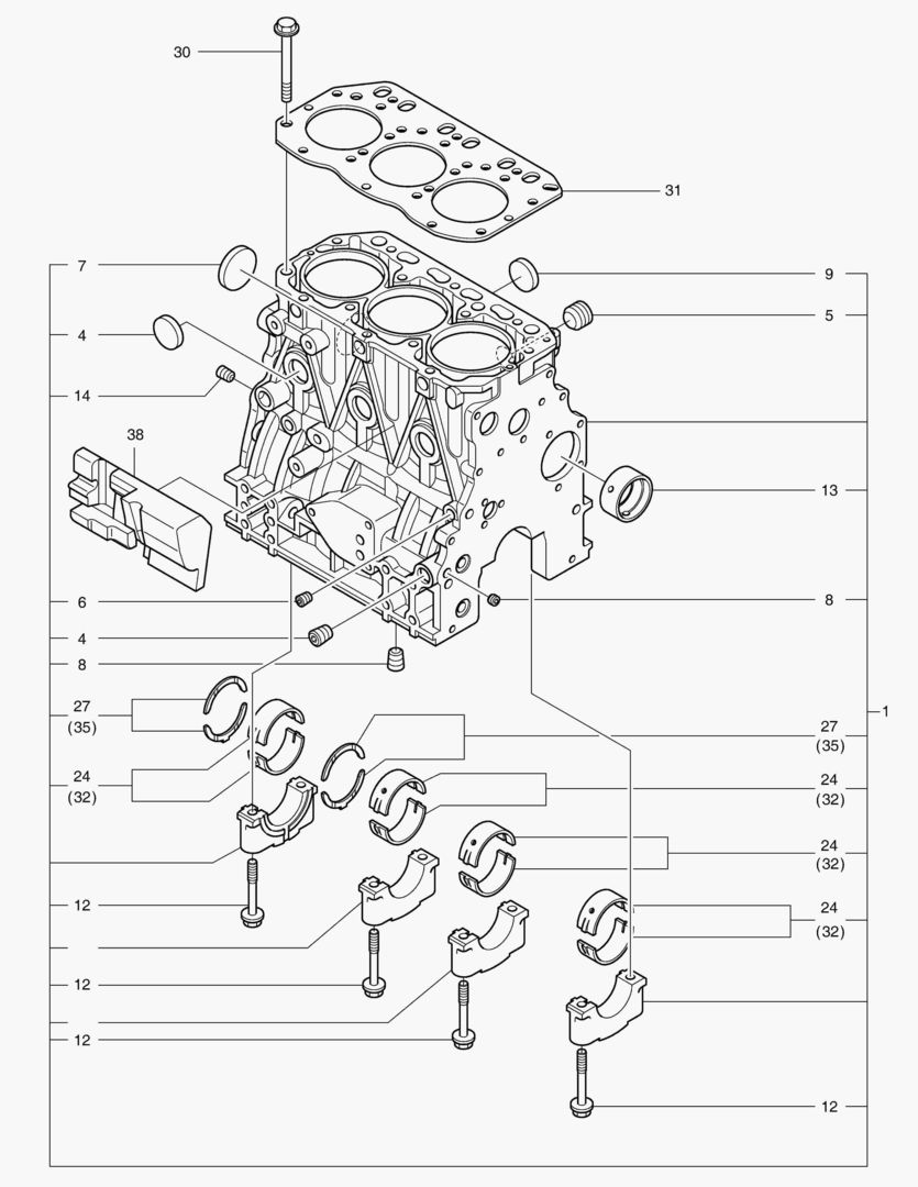 БЛОК ЦИЛИНДРОВ
