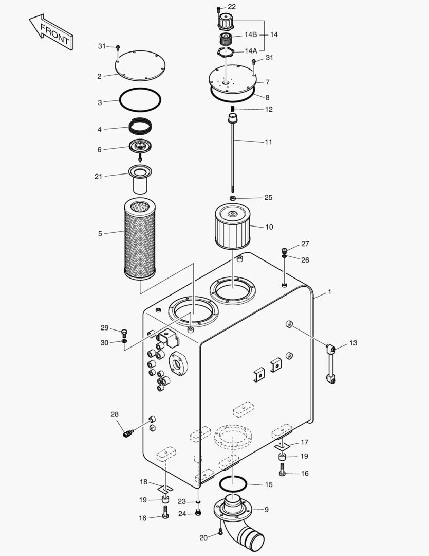 РЕЗЕРВУАР ДЛЯ МАСЛА