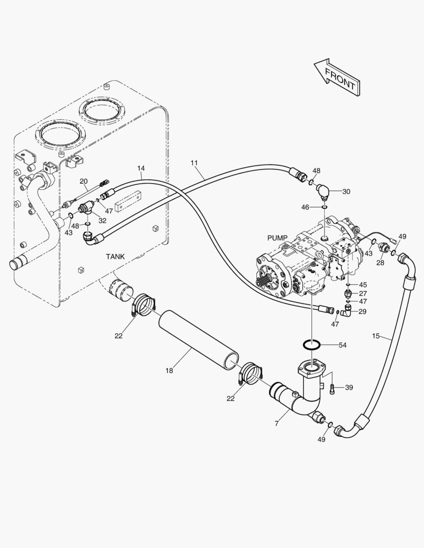ТУБОПРОВОД МАСЛЯНОГО РАДИАТОРА(1)