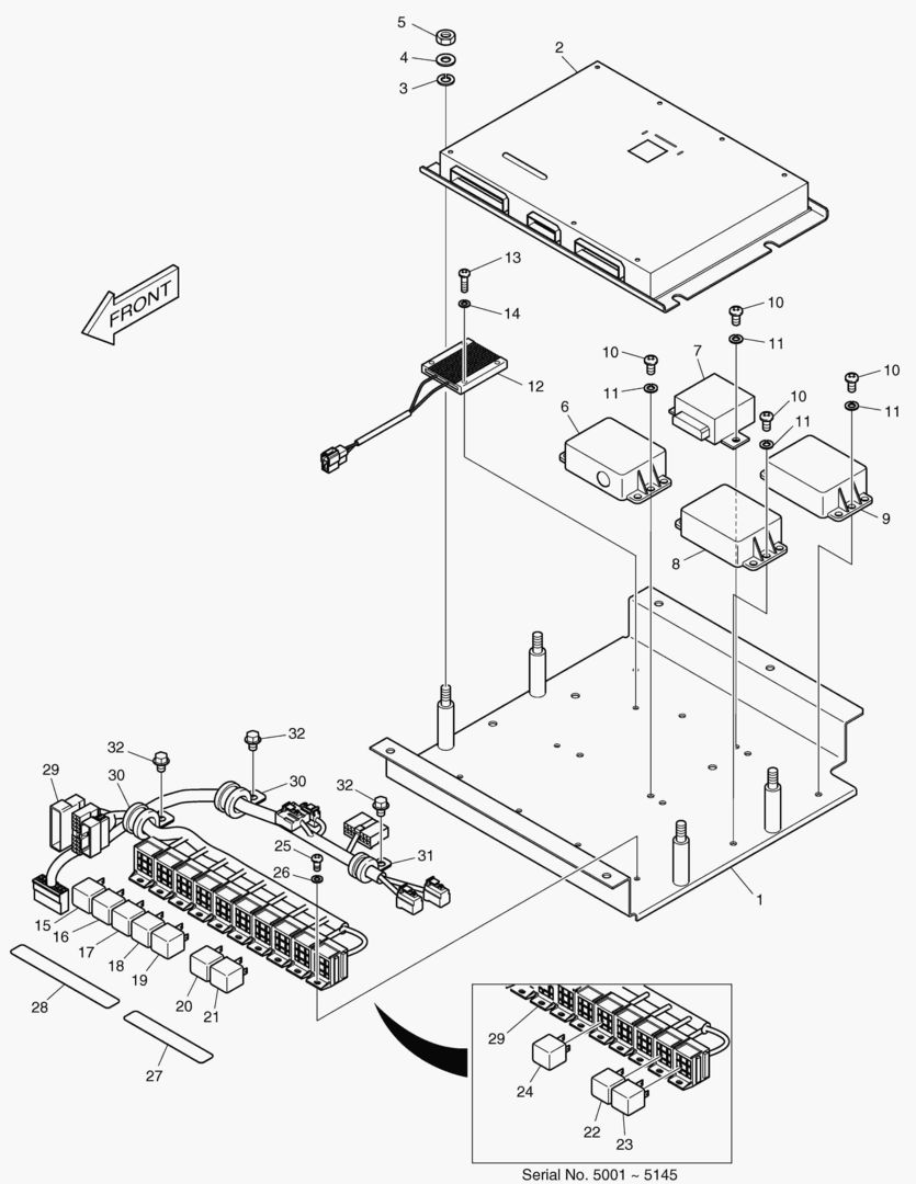 1680 ELECTRIC BOX ASS`Y [5001~5259]