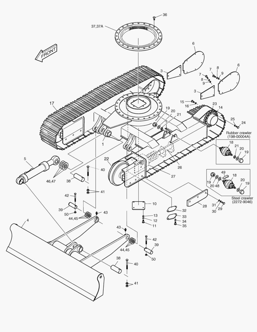 ГУСЕНИЦЫ В СБОРЕ