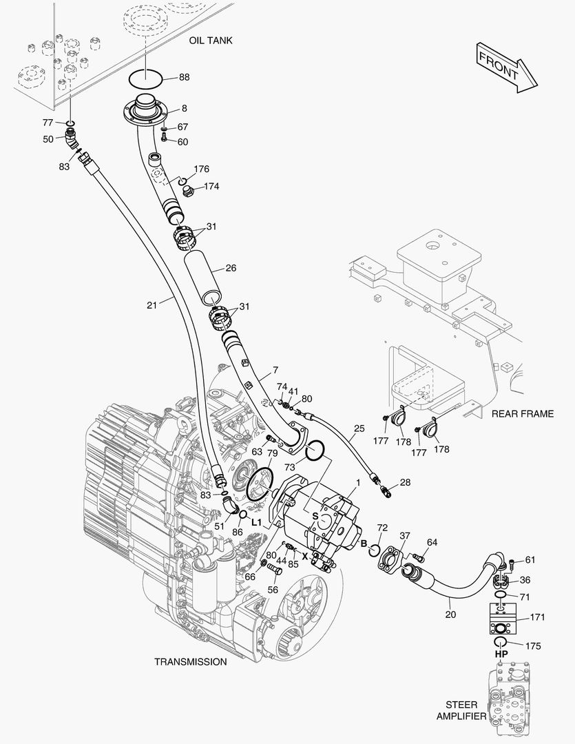 ПАТРУБКИ РУЛЕВОГО УПРАВЛЕНИЯ (1)