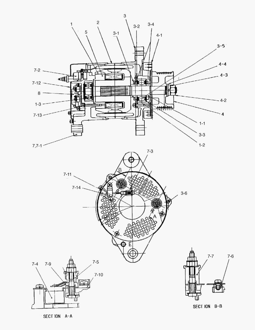 1680 ALTERNATOR [947~2390]